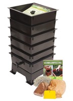 Worm Factory Ds5bt 5 Tray Composter Black Worm Factory Ds5bt 5 Tray Composter Black