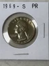 1969 S PROOF WASHINGTON QUARTER FREE SHIPPING!