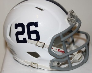 saquon barkley signed penn state helmet