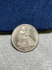(#101306) Seated Liberty Half: 1877.  Unc details.  Great luster but was cleaned