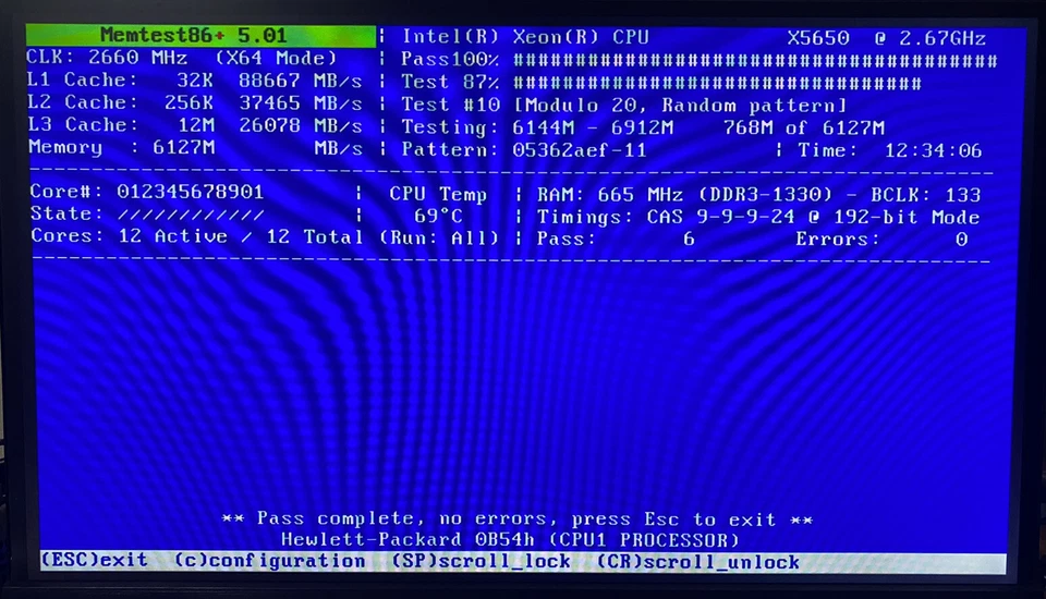 M392B5670EH1-CH9 2GB Server RAM PC3-10600R-09-10-M1-D2 43X5051 44T1497 HS22 - Image 3 of 3