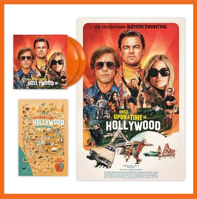 Soundtrack ''once upon a time in hollywood'' limited orange Indie Vinyl 2LP NEU