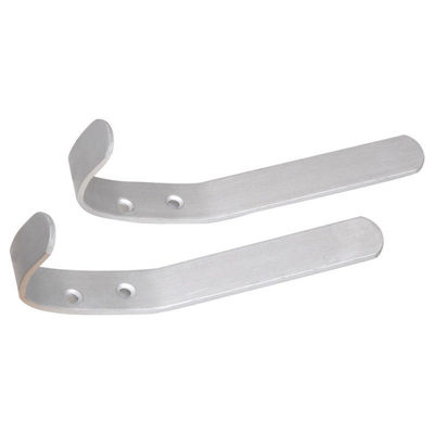 Hut- & Kleiderhaken Aluminium Doppel Gewand Menge 5 10 15 20 25 30 40 & 50