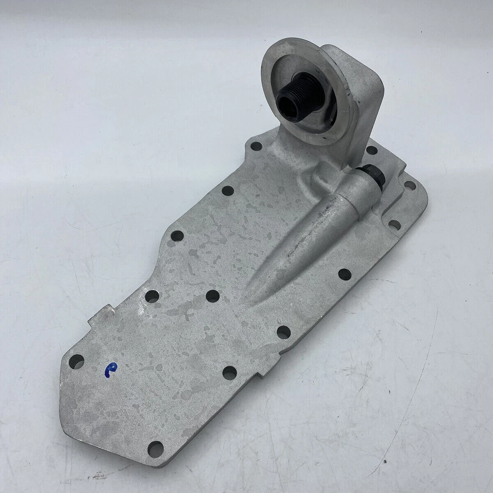 Carcasa de montaje de filtro de aceite con juntas para 89-02 Dodge Cummins 6B 6BT 6BTA 5,9 L Foto 3 de 4