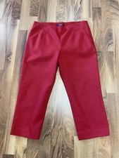 Chaps Red Capri Women’s 10 Pretty!!