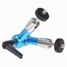 7" Articulating Stainless Steel Magic Arm 1/4" Mount for DSLR Monitor LED Light