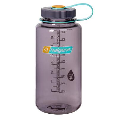 32 Ounce Aubergine Tritan Water Bottle for Hiking Camping and Sports