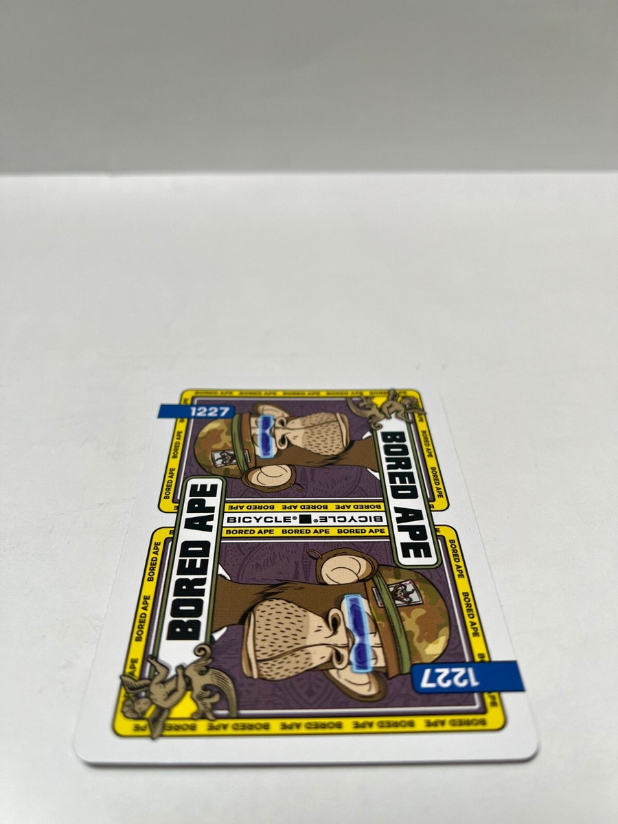 Cartes Collector NFT Jeu Cartes Bicycle Bored Ape Special Edition -  Collection Crypto Cartes à Jouer Bicycle
