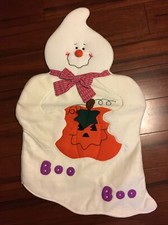 Coprisedia Fantasma Halloween Amichevole Zucca JOL Dettagli Artigianali