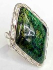HSN Jay King Sterling Silver Courtland Plume Stone Ring Size 6 — photo 3