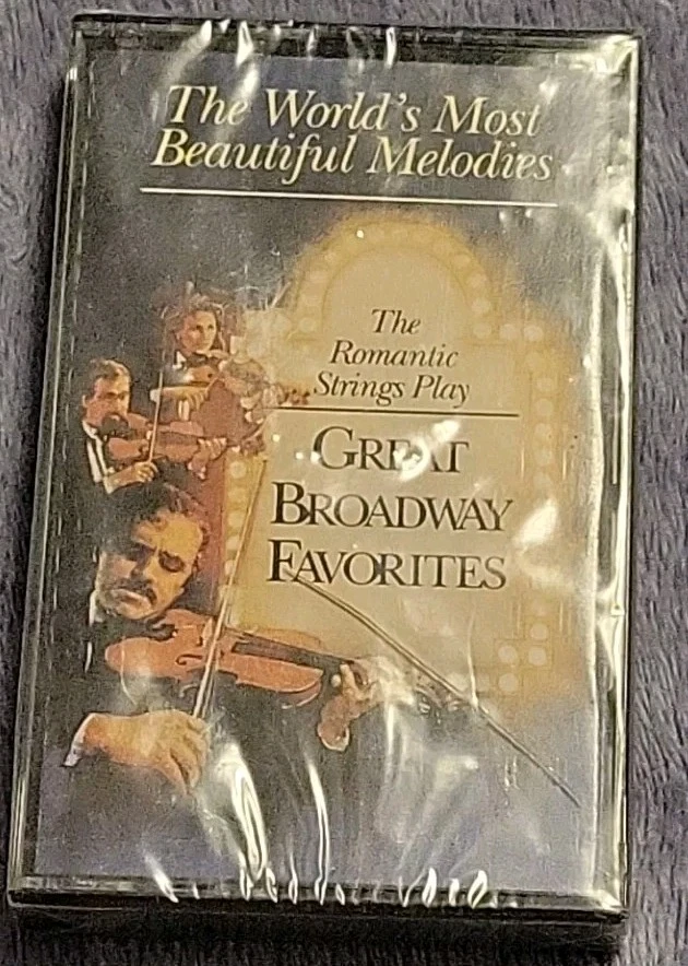 The Romantic Strings: Play Great Broadway Favorites Cassette Tape New - Image 2 of 4