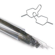 J&J Ortho™ Orthodontic Preformed Ligature Kobayashi Wire Tie Shorty Long(100/pk)