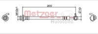 Metzger 4112006 Bremsschlauch Passend FüR Nissan Renault