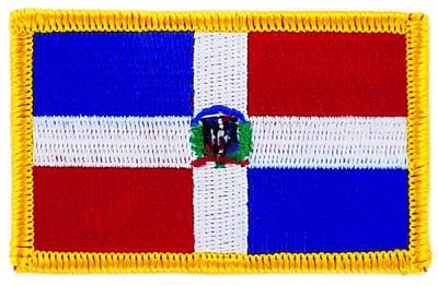 Ecusson Patche Dominicain Drapeau République Dominicaine Antilles Pays Monde - Foto 7