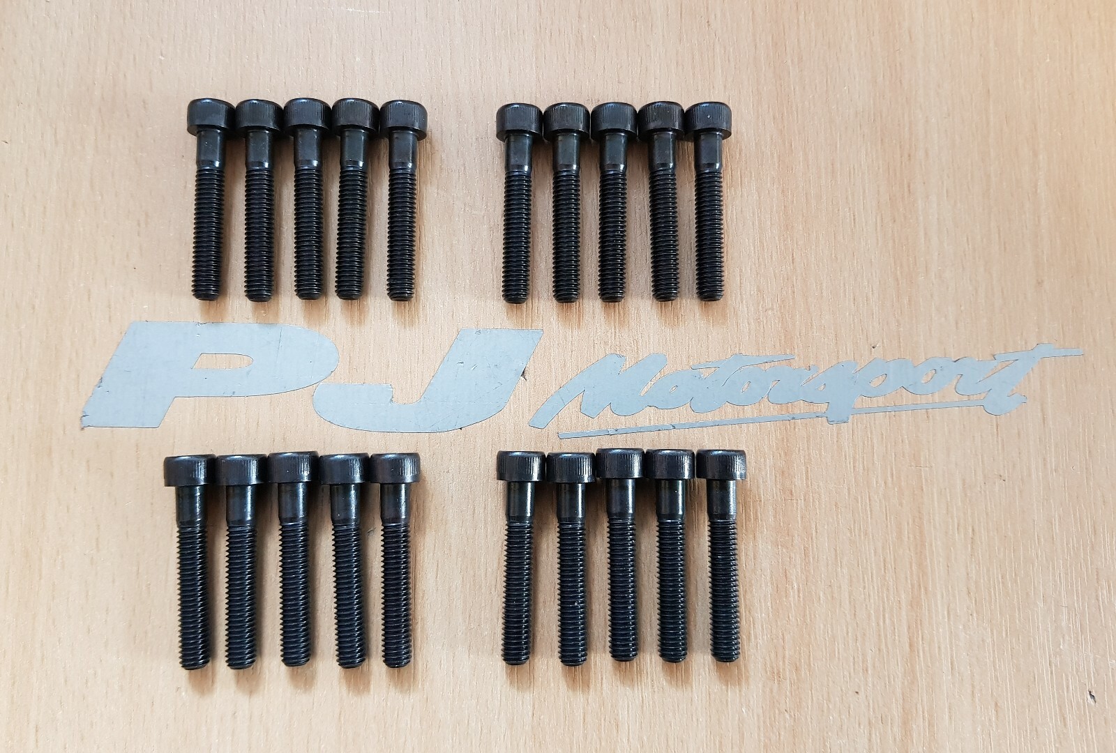 COSWORTH ROCKER COVER CAM COVER BOLT SET BLACK O.E FINISH TOP QUALITY