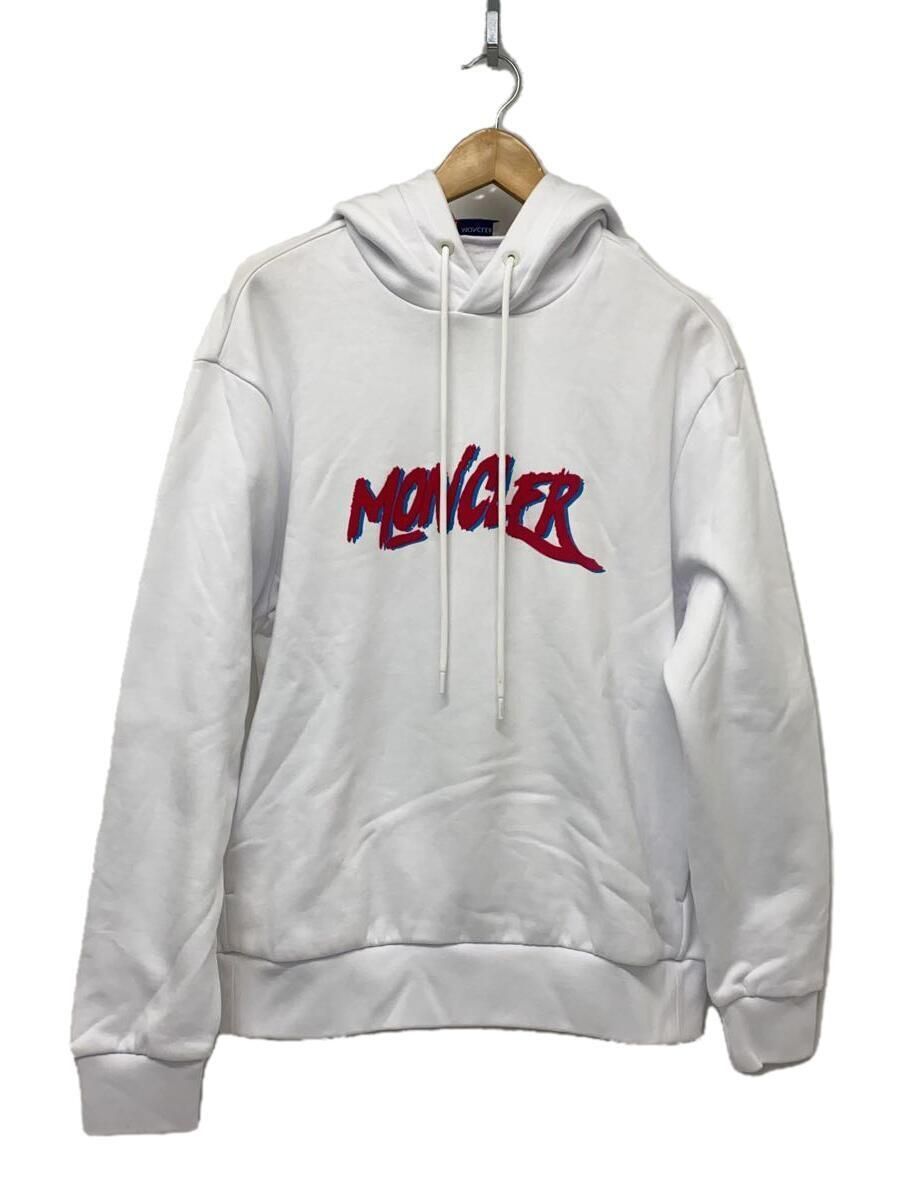 MONCLER hoodie M cotton White print E20918006350 Used | eBay MONCLER hoodie M cotton White print E20918006350 Used | eBay