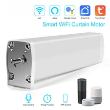 Electric Smart Curtain Electric Wireless Remote Control Voice Control Motors New