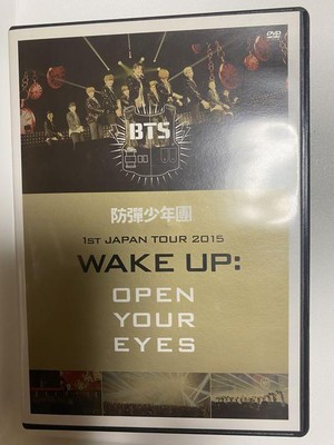 BTS  グッズ  DVD  WEKE UP  OPEN YOUR EYES official goods md BTS WAKE UP Open your eyes 2015 dvd JPN
