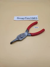 Snap-on 9" Retaining Snap Ring Circlip Pliers 45 Degree Tips SRPC9045 USA