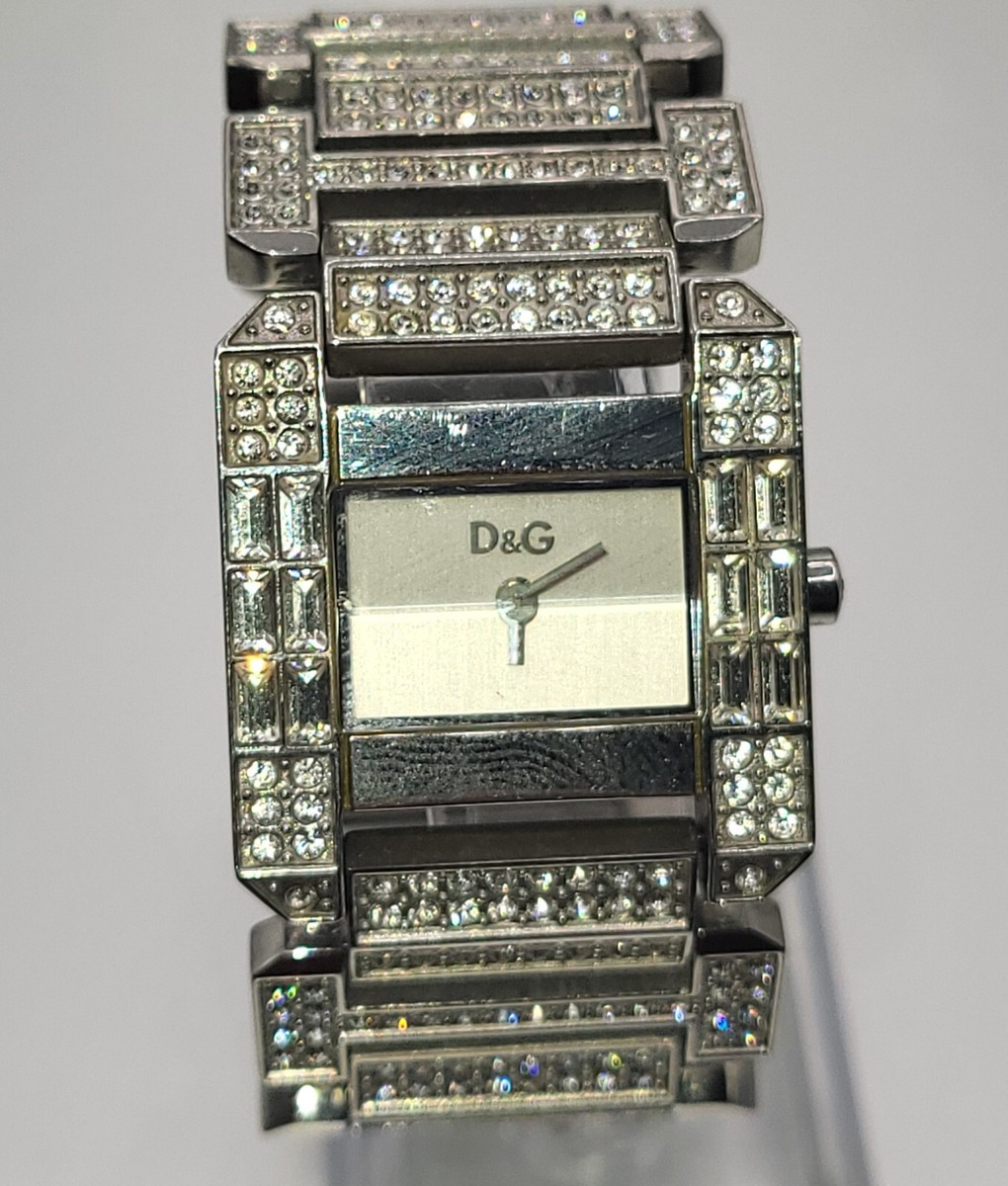 Dolce & Gabbana Quartz Ladies Watch With Crystals D&G Time Dolce & Gabbana Quartz Ladies Watch With Crystals D&G Time