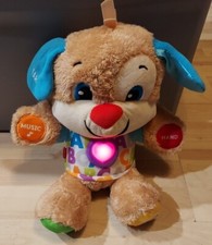 2017 Fisher Price LAUGH  LEARN SMART STAGES PUPPY DOG Interactive Plush Toy 14"