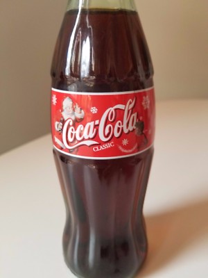 Christmas 2000 COCA-COLA BOTTLE COLLECTIBLE 8OZ. | eBay