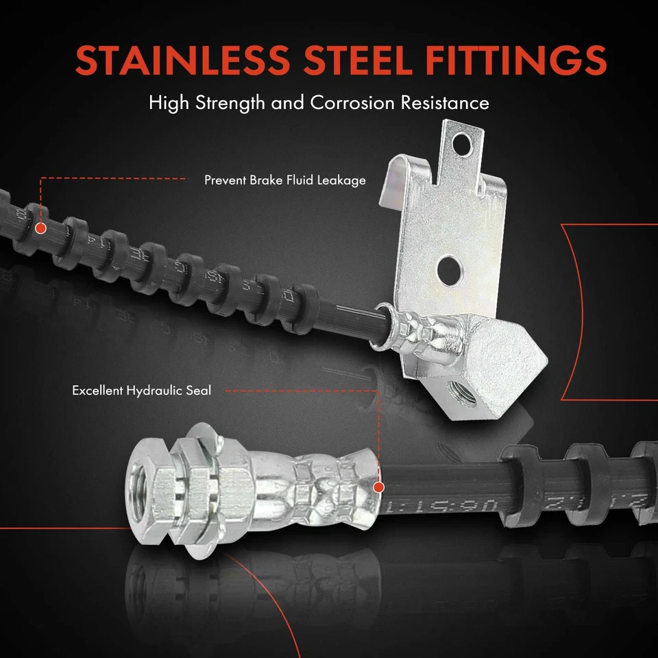 Nuevo centro trasero de manguera hidráulica de freno para Mazda B2500 Navajo Ford Explorer Ranger Foto 4 de 4