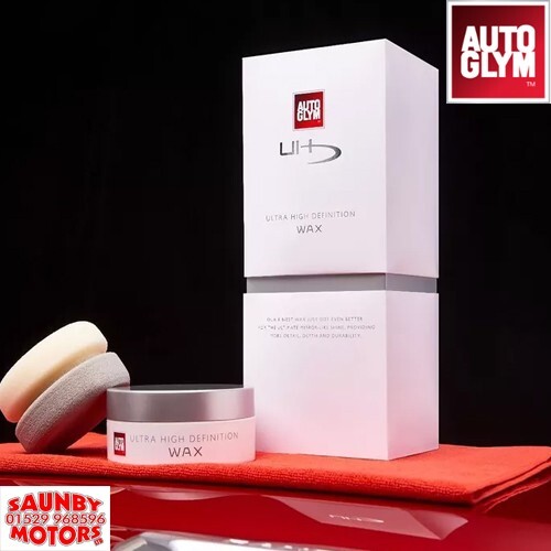 Autoglym Ultra High Definition Wax Kit Car Body Mirror Like Shine SHELF WARN BOX - Image 12