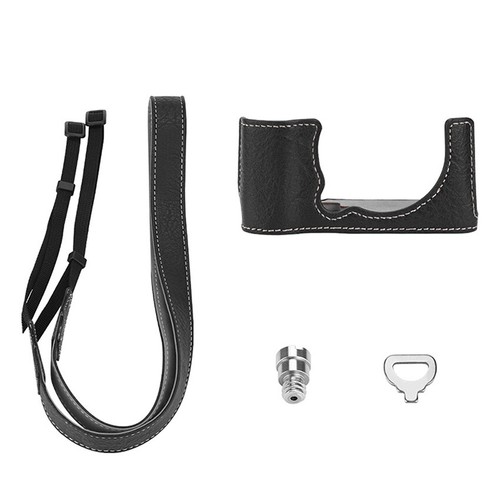 Camera Protective Case + Lanyard Anti-loss Strap Accessories for Fujifilm X-M5 - Imagen 18 de 22