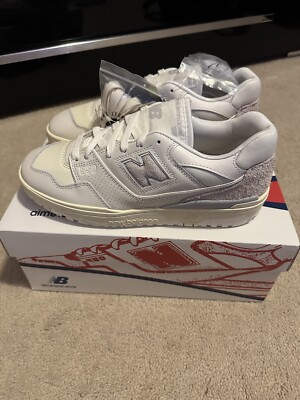 Size 8.5 - Aime Leon Dore x New Balance 550 'White Leather