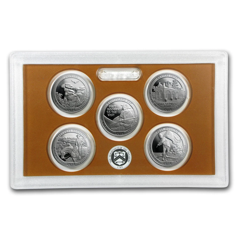 2016-S America the Beautiful Quarters Proof Set - Image 2 of 3