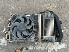 Pacchetto Radiatore Opel Astra H 1.7 Radiatore Acqua Condensatore Intercooler Ventole Radiatore