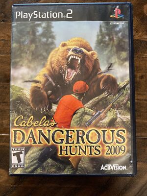 Cabela's Dangerous Hunts 2009 (Sony PlayStation 2, 2008)(Tested)