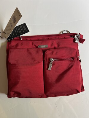 Baggallini Everything Bag In Red No Strap