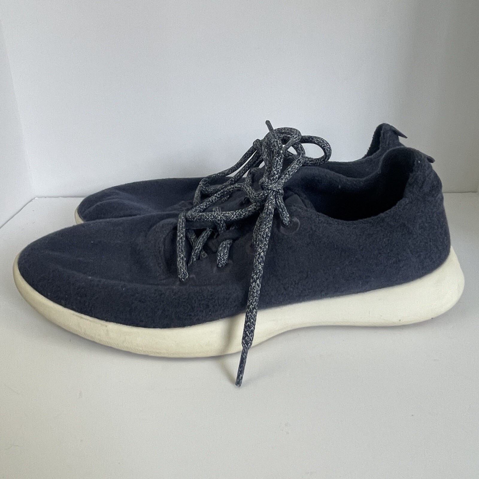 SAOLA Scarpe sneakers Allbirds uomo lana runner mizzles taglia 11 blu