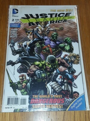 JUSTICE LEAGUE OF AMERICA #2 VARIANT DC NEW 52 MAY 2013 NM (9.4 OR BETTER)