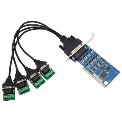 Industrial PCI to RS-485 RS-422 Serial Card 4 Ports RS485 RS422 to PCI Converter