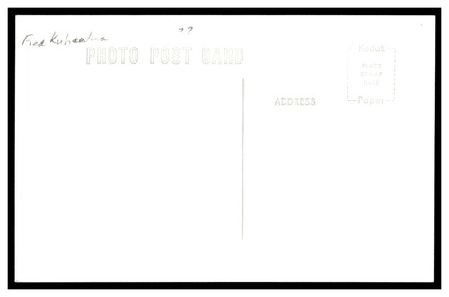 Fred Kuhaulua (1977) California Angels Vintage Baseball Postcard RD11 - Picture 2 of 2