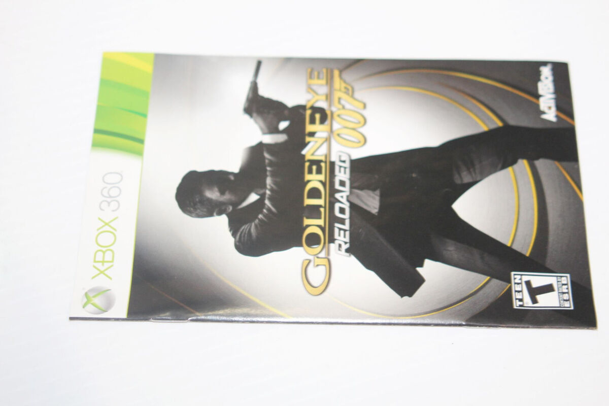 GoldenEye 007: Reloaded Microsoft Xbox 360 James Bond Game CIB