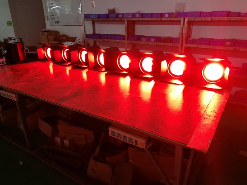 2pc/lot High Power 200w COB Par Light W/barndoor Stage DMX LED Par DJ 5in1 - Picture 9 of 10
