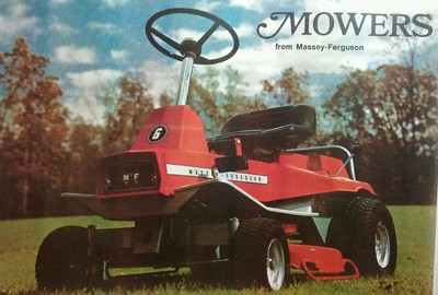 Massey Ferguson MF 5 6 7 Riding Lawn Mower & Walk Behind Color Sales
