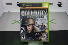 Call of Duty Finest Hour Xbox Video Game WWII Multiplayer Online Enabled NTSC
