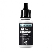 VJP70596 Acrylicos Vallejo Model Color: Aux: Glaze Medium 17 ml. 
