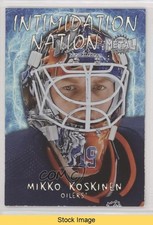 2020-21 Skybox Metal Universe Intimidation Nation Mikko Koskinen #IN-26 READ kn8