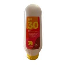 New up & up SPF30 Sport Sunscreen Water ? Resistant Size 16oz Exp 12/2026 0.75 per gallon