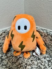 Fall Guys Ultimate Knockout Lightning Soft Plush Toy 8  Official Moose Toys