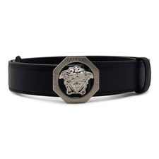 Versace Medusa Leather Belt Size 100 / 40 - New 650