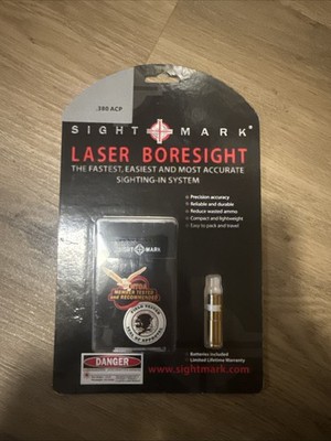 sight mark laser boresight for .380 acp  sm39028 new