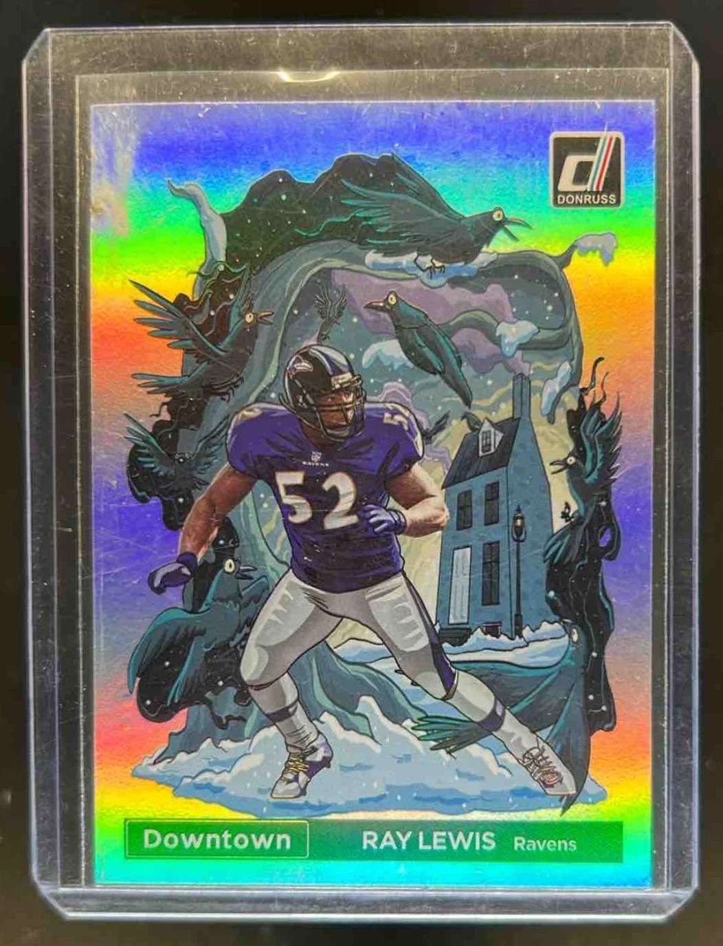 2022 Donruss Ray Lewis Downtown! SSP #DT-RL Ravens