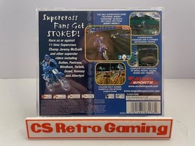 Jeremy McGrath Supercross (Sega Dreamcast, 2000) test completo ricondizionato spedizione gratuita